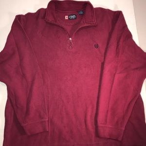 CHAPS Ralph Lauren 1/4 Pullover Fleece Sweater XL